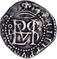 ½ Real obverse