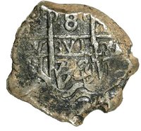 8 Reales reverse