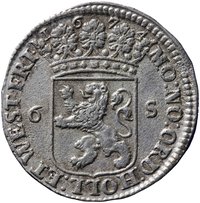 6 Stuivers obverse