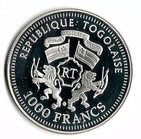 1000 Francs CFA obverse