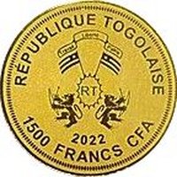 1500 Francs CFA obverse