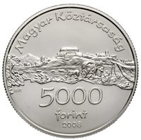 5000 Forint obverse