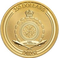 250 Dollars obverse