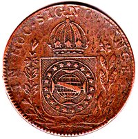 80 Réis reverse