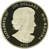 250 Dollars obverse