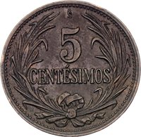 5 Centésimos reverse