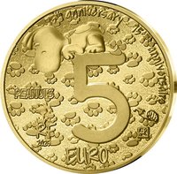 5 Euro obverse