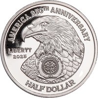 ½ Dollar obverse