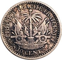 10 Centimes reverse