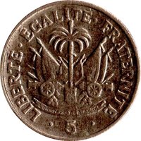 5 Centimes reverse
