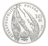 10 Zlotys obverse