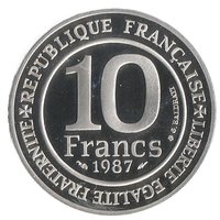 10 Francs obverse