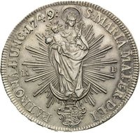 ½ Thaler reverse