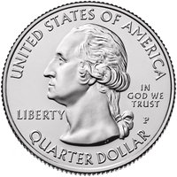 ¼ Dollar obverse