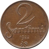 2 Santimi reverse