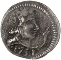 ½ Tanga obverse