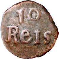 10 Réis reverse