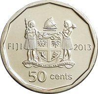 50 Cents obverse