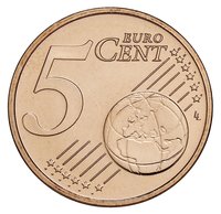 5 Euro Cents reverse
