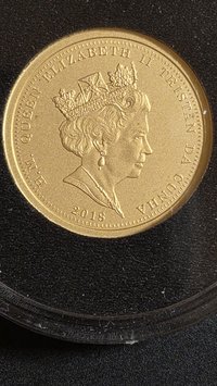 1 unite obverse