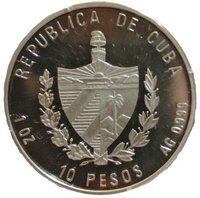 10 Pesos obverse
