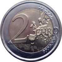 2 Euro reverse