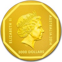 3000 Dollars obverse