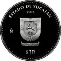 10 Pesos reverse