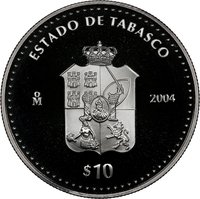 10 Pesos reverse