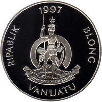10 Vatu obverse