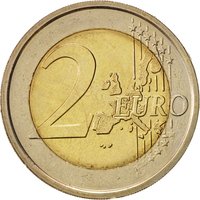 2 Euro reverse