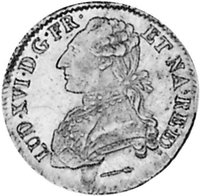½ Silver Ecu obverse