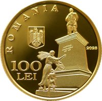 100 Lei obverse