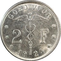 2 Francs reverse