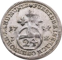 1⁄24 Thaler reverse