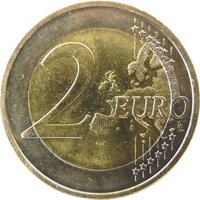 2 Euro reverse