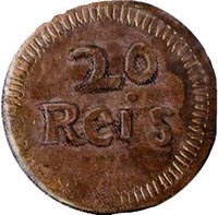 20 Réis reverse