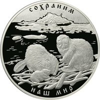100 Rubles reverse