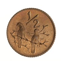 ½ Cent reverse