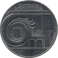 2½ Euro obverse