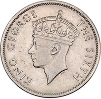 ½ Crown obverse