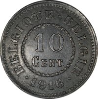 10 Centimes reverse