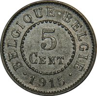 5 Centimes reverse