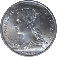 5 Francs obverse