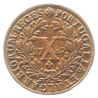 10 Réis reverse
