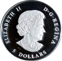 5 Dollars obverse