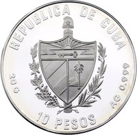 10 Pesos obverse