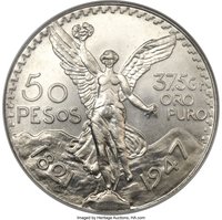 50 Pesos reverse
