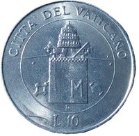 10 Lire reverse