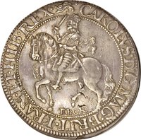 ½ Crown obverse